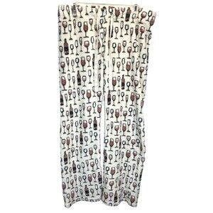 Daydream By Berkshire Home Pajama Pants Women's XL Wine Lover Theme Draw String